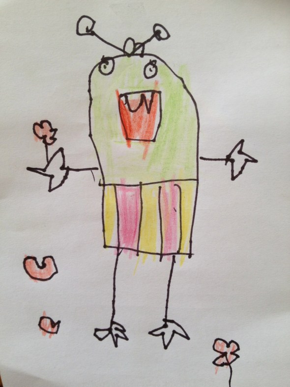 Finley Stapleton-French Age 6 'Monster Girl'